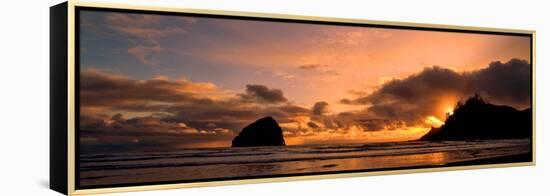 Pacific City II-Ike Leahy-Framed Stretched Canvas