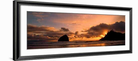 Pacific City II-Ike Leahy-Framed Art Print