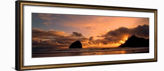 Pacific City II-Ike Leahy-Framed Art Print