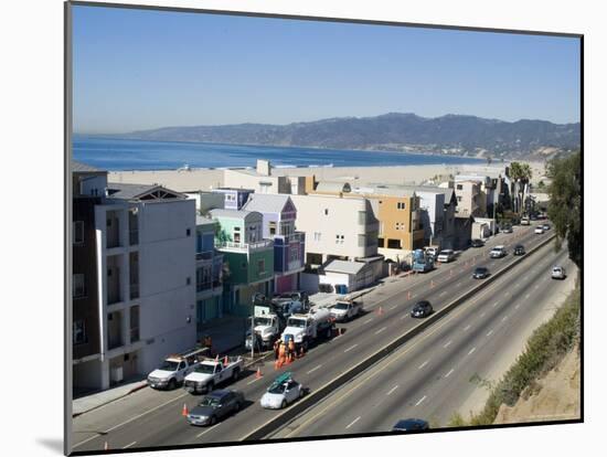 Pacific Coast Highway, Santa Monica, California, USA-Ethel Davies-Mounted Photographic Print