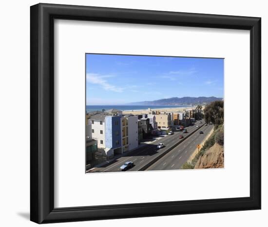 Pacific Coast Highway, Santa Monica, Los Angeles, California-Wendy Connett-Framed Photographic Print