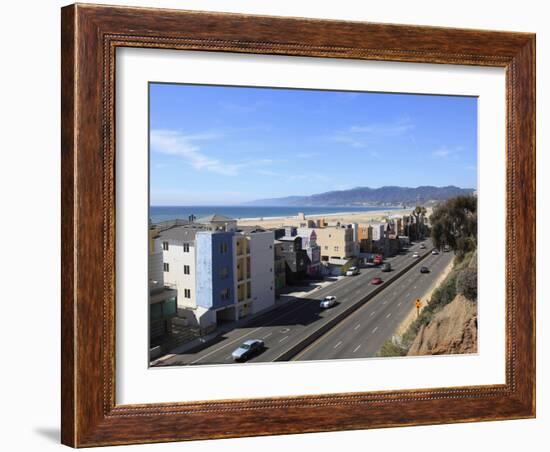 Pacific Coast Highway, Santa Monica, Los Angeles, California-Wendy Connett-Framed Photographic Print