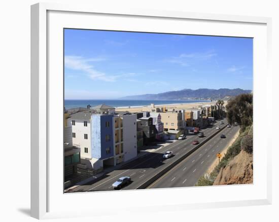 Pacific Coast Highway, Santa Monica, Los Angeles, California-Wendy Connett-Framed Photographic Print
