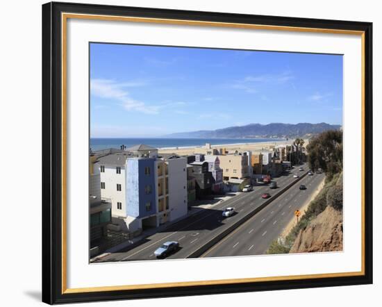 Pacific Coast Highway, Santa Monica, Los Angeles, California-Wendy Connett-Framed Photographic Print