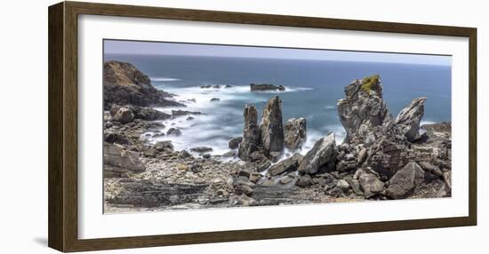 Pacific Coast, Mendocino County, California-Art Wolfe-Framed Art Print