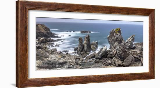 Pacific Coast, Mendocino County, California-Art Wolfe-Framed Art Print