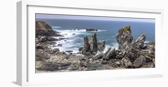 Pacific Coast, Mendocino County, California-Art Wolfe-Framed Art Print