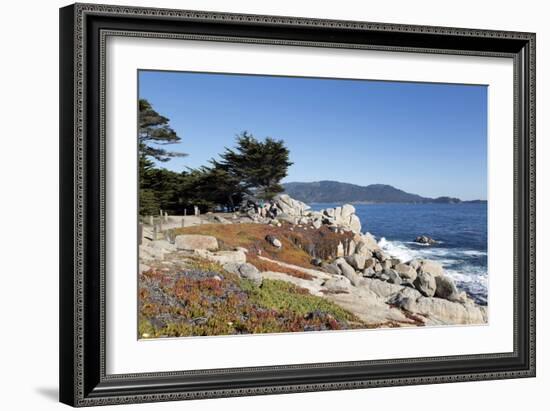 Pacific Coast Pacific Grove and Pebble Beach - Monterey Peninsula-Carol Highsmith-Framed Photo