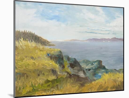 Pacific Coast View-Arnie Fisk-Mounted Art Print