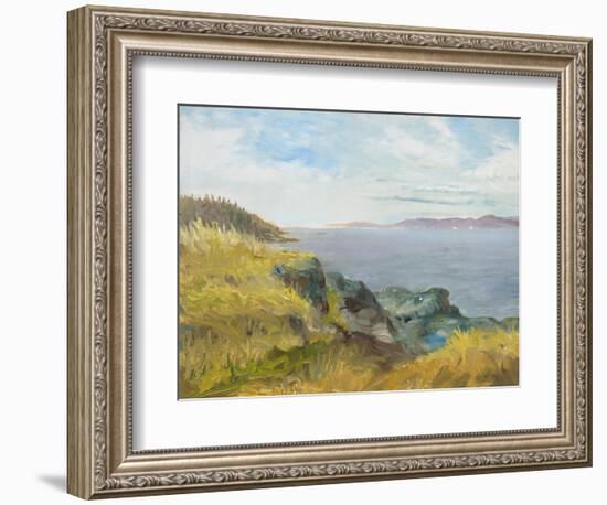 Pacific Coast View-Arnie Fisk-Framed Art Print