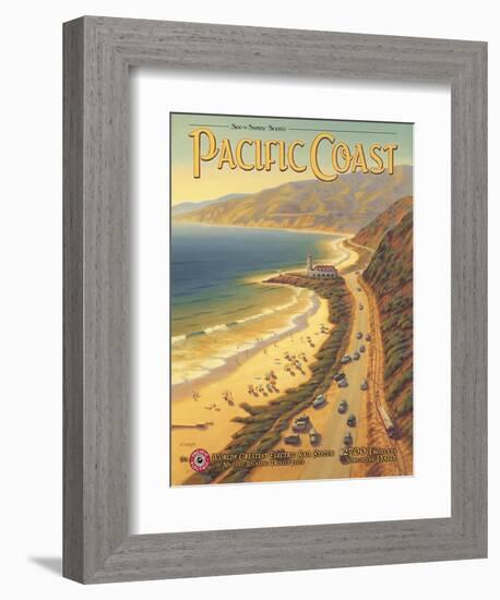 Pacific Coast-Kerne Erickson-Framed Art Print