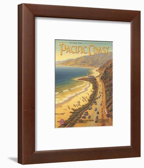 Pacific Coast-Kerne Erickson-Framed Art Print