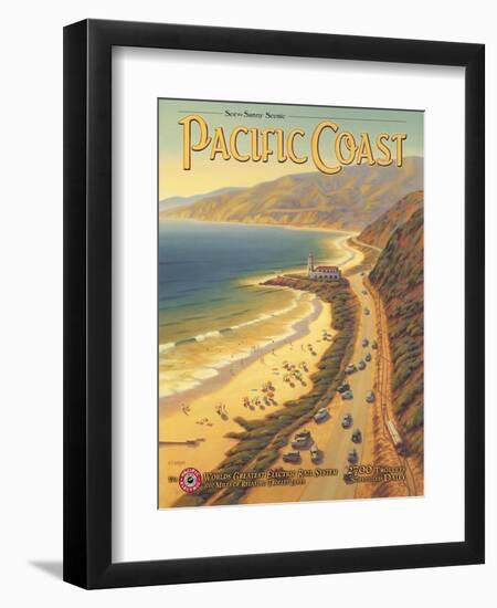 Pacific Coast-Kerne Erickson-Framed Art Print