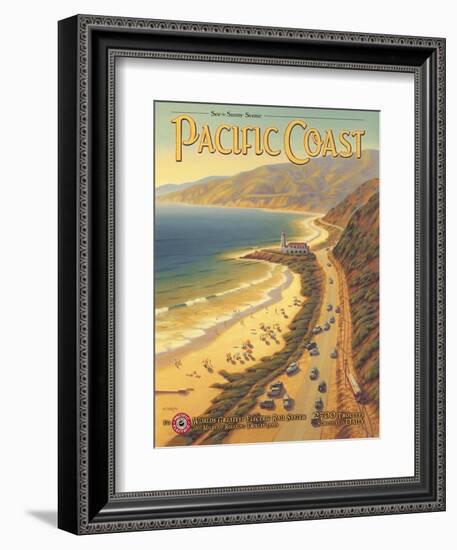 Pacific Coast-Kerne Erickson-Framed Art Print