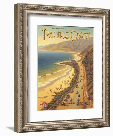 Pacific Coast-Kerne Erickson-Framed Premium Giclee Print