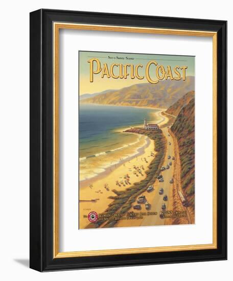 Pacific Coast-Kerne Erickson-Framed Premium Giclee Print