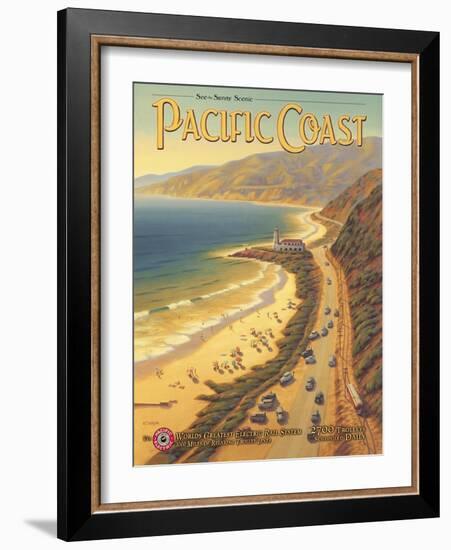 Pacific Coast-Kerne Erickson-Framed Art Print