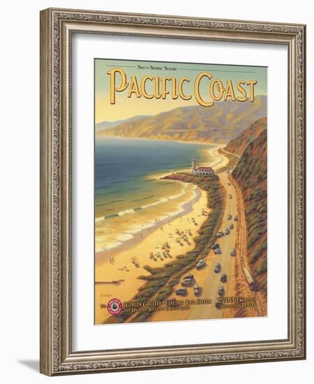 Pacific Coast-Kerne Erickson-Framed Art Print