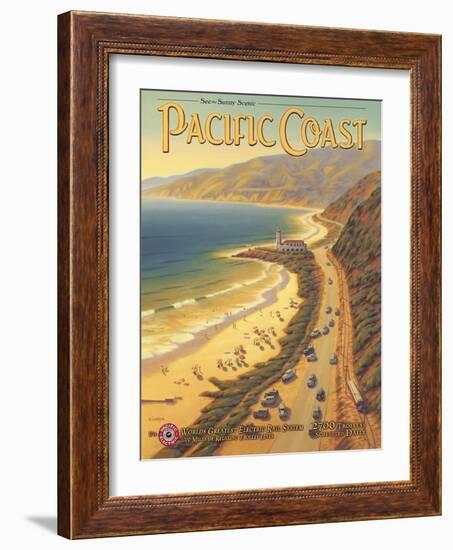 Pacific Coast-Kerne Erickson-Framed Art Print