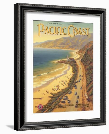 Pacific Coast-Kerne Erickson-Framed Art Print