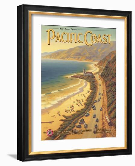 Pacific Coast-Kerne Erickson-Framed Art Print