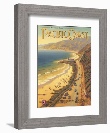 Pacific Coast-Kerne Erickson-Framed Premium Giclee Print