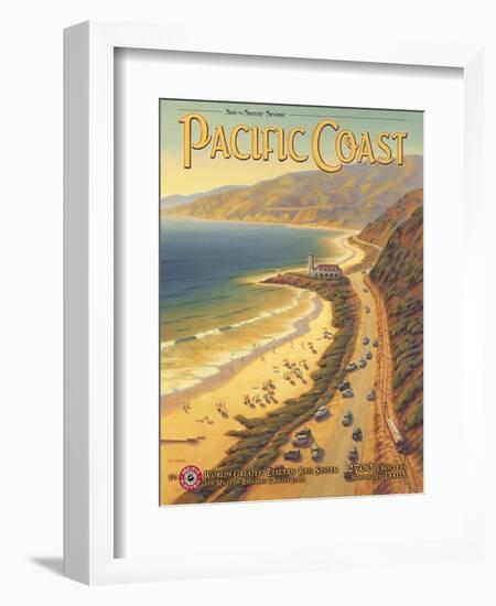 Pacific Coast-Kerne Erickson-Framed Premium Giclee Print