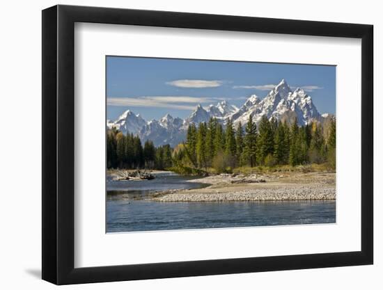 Pacific Creek, Moran Junction, Grand Teton National Park, Wyoming, USA-Michel Hersen-Framed Photographic Print