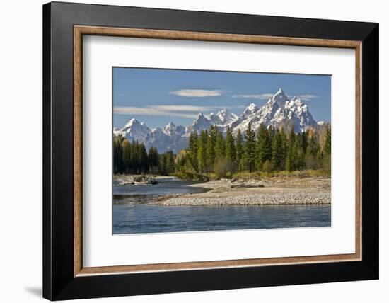 Pacific Creek, Moran Junction, Grand Teton National Park, Wyoming, USA-Michel Hersen-Framed Photographic Print