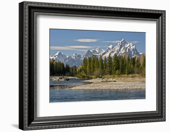 Pacific Creek, Moran Junction, Grand Teton National Park, Wyoming, USA-Michel Hersen-Framed Photographic Print