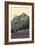 Pacific Crest Trail, Washington - Mountain Hiker-Lantern Press-Framed Premium Giclee Print