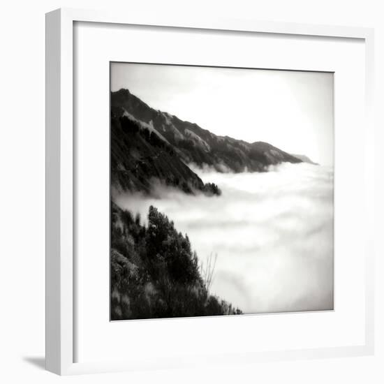Pacific Fog Sq I-Alan Hausenflock-Framed Photographic Print