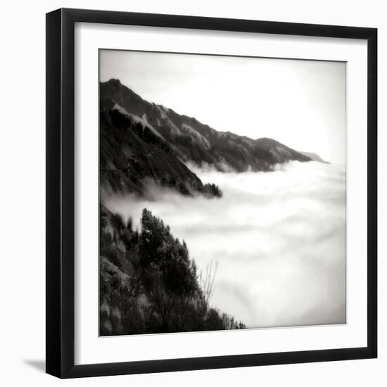 Pacific Fog Sq I-Alan Hausenflock-Framed Photographic Print