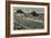 Pacific Grove, CA - Municipal Swimming Pool View-Lantern Press-Framed Art Print