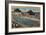 Pacific Grove, CA - Municipal Swimming Pool View-Lantern Press-Framed Art Print