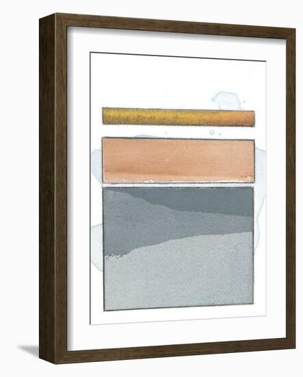 Pacific Horizon VI-Rob Delamater-Framed Art Print