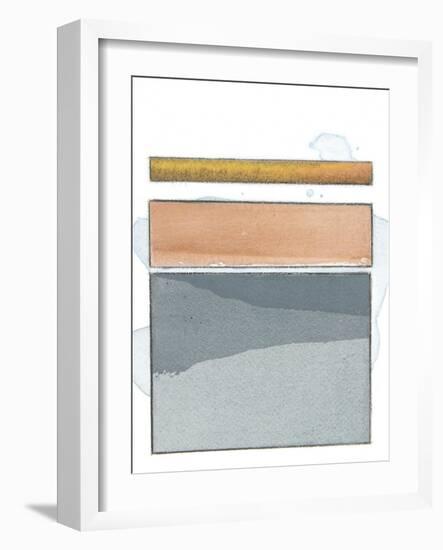 Pacific Horizon VI-Rob Delamater-Framed Art Print