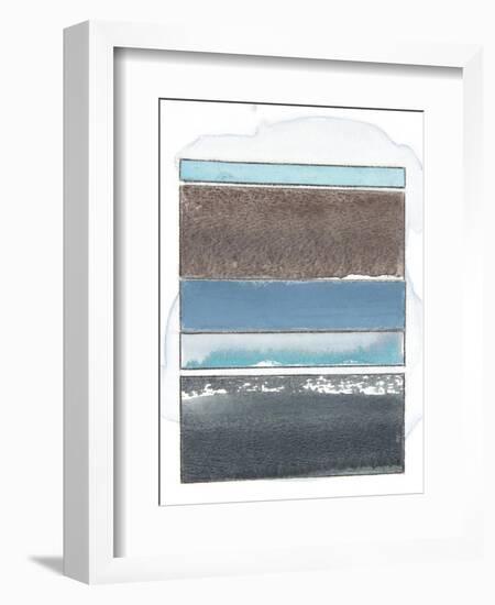 Pacific Horizon VIII-Rob Delamater-Framed Art Print