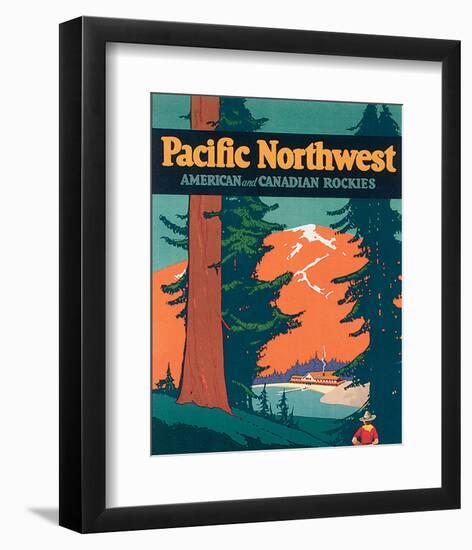 Pacific Northwest-null-Framed Art Print