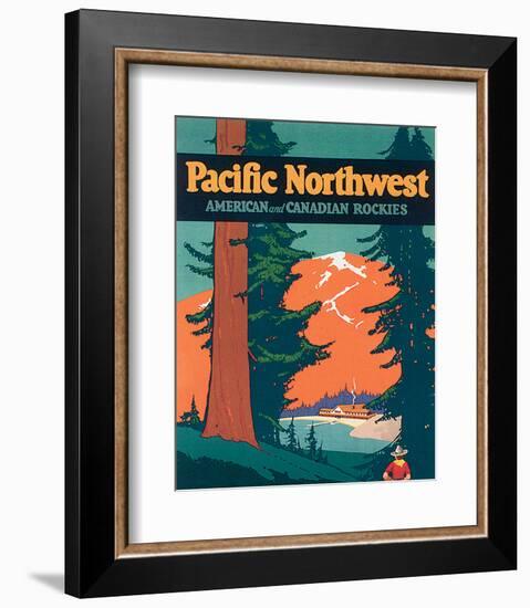 Pacific Northwest-null-Framed Art Print