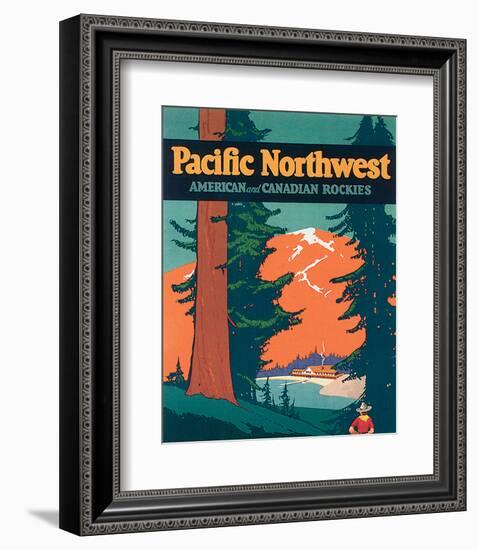 Pacific Northwest-null-Framed Art Print