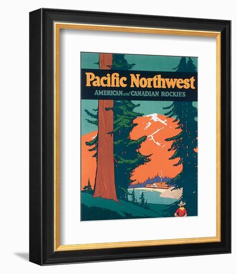 Pacific Northwest-null-Framed Art Print