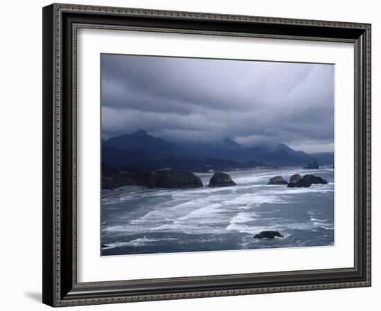 Pacific Ocean Along the Coast of Oregon-Eliot Elisofon-Framed Photographic Print