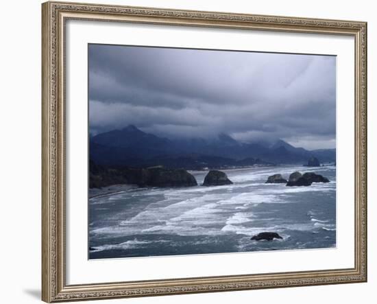 Pacific Ocean Along the Coast of Oregon-Eliot Elisofon-Framed Photographic Print