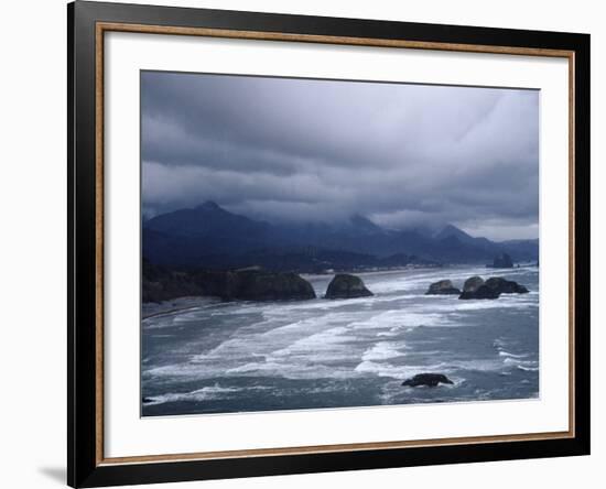 Pacific Ocean Along the Coast of Oregon-Eliot Elisofon-Framed Photographic Print