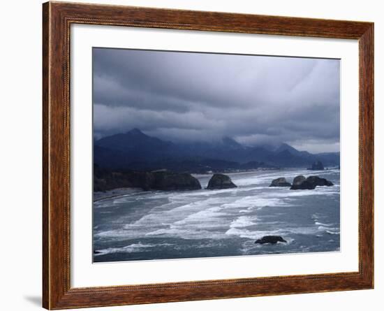 Pacific Ocean Along the Coast of Oregon-Eliot Elisofon-Framed Photographic Print