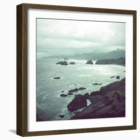 Pacific Ocean Along the Coast of Oregon-Eliot Elisofon-Framed Photographic Print