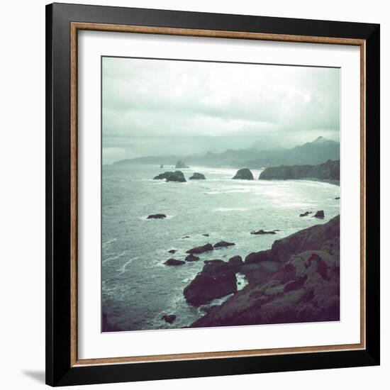 Pacific Ocean Along the Coast of Oregon-Eliot Elisofon-Framed Photographic Print