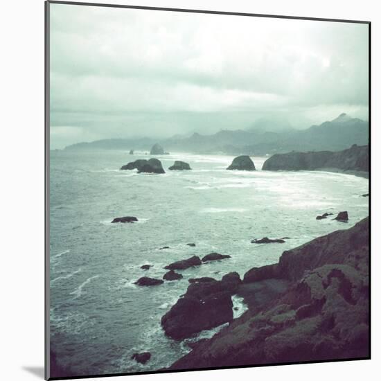 Pacific Ocean Along the Coast of Oregon-Eliot Elisofon-Mounted Photographic Print