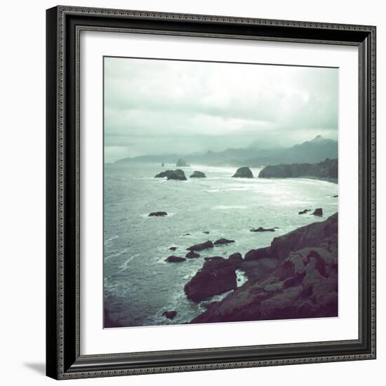 Pacific Ocean Along the Coast of Oregon-Eliot Elisofon-Framed Photographic Print